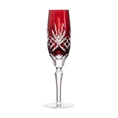 Fabergé Odessa Ruby Red Champagne Flute 2nd Edition
