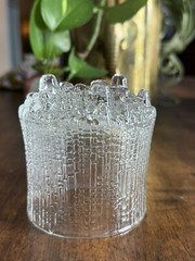 2 Vintage Iittala Ultima Thule Finland Small Tumblers Tapio Wirkkala MCM