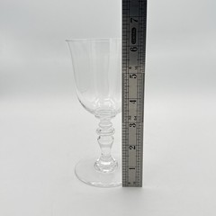 Baccarat Crystal Provence Water Goblet Wine Glass 6-3/8 France 3Pc Set Fleabites