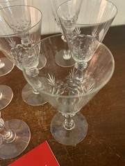11 Water Glasses Model Scale Spike In Baccarat Crystal (Price Per Unit)