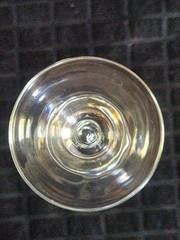 2 Clear Glass Champagne Flutes •Thick Stemmed • 7⅝»