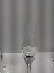 Set of 3 Riedel Crystal Vinum Champagne Flute Glasses 8 7/8″