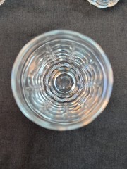 4 Arcoroc USA Arcade Bengale 5oz Double Shots/Juice Clear Scalloped Foot 3.5in