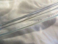 Pyrex Replacement Lid Roundish Rectangular with Crescent Handle ID: C 624