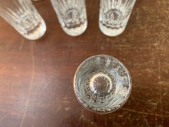 16 Vodka Glasses Model Deauville In Crystal From Saint Louis (Price Per Unit)