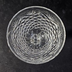 ROGASKA GIMBLES WATER GLASSES, Cut Lead Crystal, 7 1/2″, 9 Oz, SLOVENIA, 2PCS