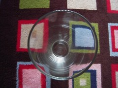 LOT OF 10 NOS VTG CLEAR HEAVY GLASS 20 OZ TAPERED TUBLERS 3-1/2″ DIA X 6-3/4 » H