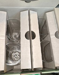 LENOX O2XYGEN Break-Resistant Glass White Wine GLASSES Oxygen Set of 4