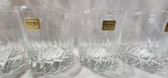 Luminarc J.G. Durand D’Arques France Crystal Old Fashioned Rocks Set of 6