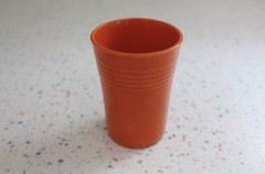Vintage Fiesta Red Tumbler -MINT