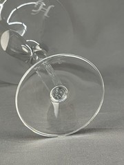 HTF Waterford Crystal ECLIPSE Clear 7 3/4″ Martini Glass w/ ‘H’ Monogram: MINT