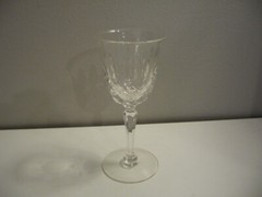 Tiffin Franciscan «Elise» Wine Glass by US Glass Co 6″ Height VGC