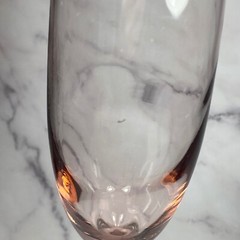 Vintage (4) four Libbey Premiere Pink Long-Stem Champagne Flutes