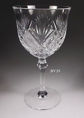 JOSAIR MARQUISE CRYSTAL CLARET WINE GOBLET 6 3/4″ GOBLETS – PERFECT