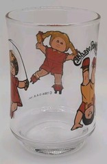 Cabbage Patch Kids CPK 3.5″ Juice Glass Vintage 1984