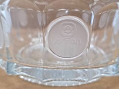 Vintage Fostoria Coin Glass Bowl ~ Avon 1977 ~ 91st Anniversary