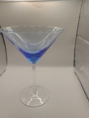 Baraware Marquis Waterford martini glasses in polka dots. Choose your color.