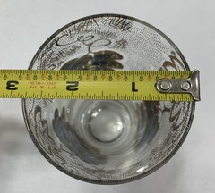 Vintage Culver ? Highball Tumblers Gold Grapes 7 MCM Bar Cocktail Drinking Glass