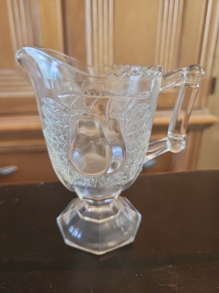 Vintage EAPG Baltimore Pear pattern Pressed glass cup