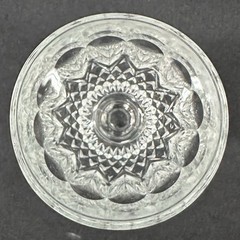 Vmc Reims ‘VMR3’ 3 7/8″ Cordial Glass Teardrop / Diamond, Vintage