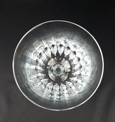Vintage Mikasa Park Avenue Water Goblet, Vertical Cut Crystal, 8 3/8″