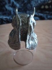 Frankli Wild Royal Selangor Elephant Sculpted Art Pewter Shot Glass