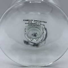 6” Great Dane Print Brandy Bourbon Snifter Glass Camelot Specialties Barware Vtg