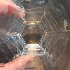 Libbey Chivalry Clear 3 Flat Ice Tea Tumblers Barware 16 oz 6.25″