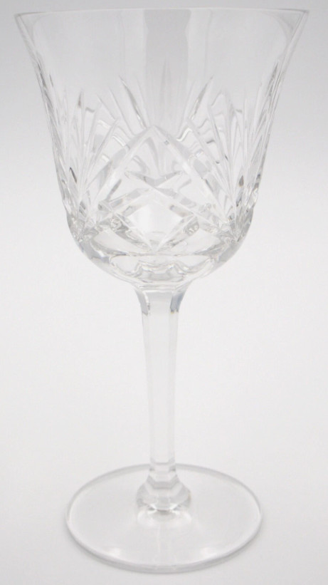 Gorham Full Lead Crystal Wine Glass Cherrywood 7.5″ Goblet West Germany