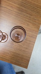 RETIRED Wine/Water Goblet Premiere PLUM LIBBEY GLASS COMPANY
