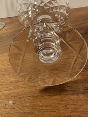 10-Vintage MCM Rock Sharpe Westminster Stem Liquor Cocktail Glasses 4 1/4”Tall