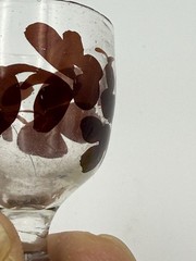 Antique Bohemian Gold Gilt Hand Blown Glass Goblets – Baroque Style Stemware