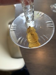 Set of 4 Imperlux Lausitzer Germany Cut To Clear Crystal Glasses 8″ NWT