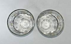 LIBBEY Cocktail Recipe Mixer Glasses 16oz Barware Set of 2 Vintage