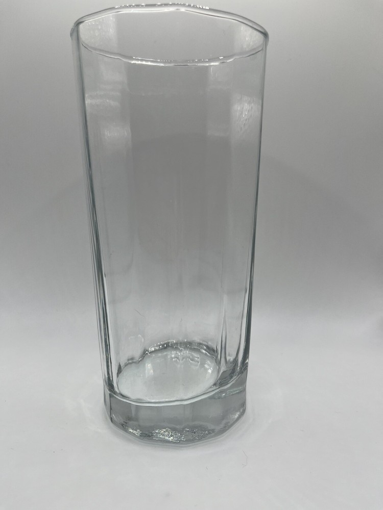 Libbey 14.5 oz Fases cooler glass 12 side panel H-6″ T-2 7/8″