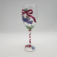 Block Basics The Twelve Days of Christmas Wine Glass – Two Turtle Doves
