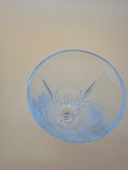 (1) CRISTAL D’ARQUES Champagne Flute – MASQUERADE – 7 3/4″ tall – elegant stem