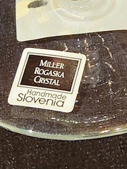 (2) Miller Rogaska Crystal Iced Tea Glasses – MILAN Pattern (Retired) – Mint!