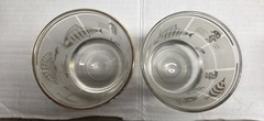 Retro Fish Lowball Cocktail Glasses Set Of 8
