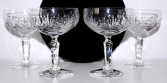 Mikasa Symphony Champagne Sherbet Glass 5 1/8 inch tall – SET 4