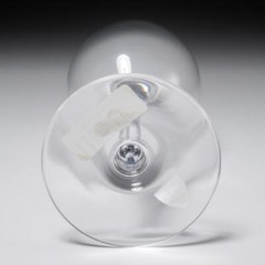 Orrefors Sweden Illusion Clear Water Goblet Wine Glass 8.25″h