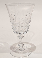 Cristal d’Arques Tuilleries Villandry Cordial Wine Glasses 5.25″T Vintage Set/4
