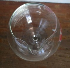 Clear Glass Large 6.75″ Footed Brandy Snifter, «loving Cup» RED BULL Inn