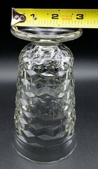 Vintage Fostoria American Pattern 6″ Crystal Clear Footed Iced Tea Glass/Tumbler