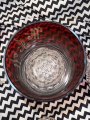 Vintage Ruby Stained Glass Souvenir Small Cups St. Paul Minn MORE – Lot 4