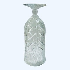 Fifth Avenue Portico Set of 4 Iced Tea Glasses 8” Tall Lead Crystal 16 Oz