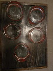 Vintage Libby Christmas Holly & Berries Rocks Low Ball Glasses Set Of 4 Or 5