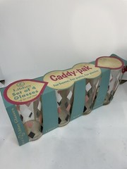 Vtg Libbey Caddy Pack Beverage glasses NOS Original Packaging USA