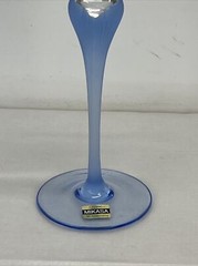 MIKASA Crystal SEA MIST SAPPHIRE Frosted Blue 9.5” Replacement Water Goblet