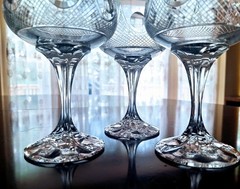 TIFFIN-FRANCISCAN Mid Century Champagne Glasses Set of 6